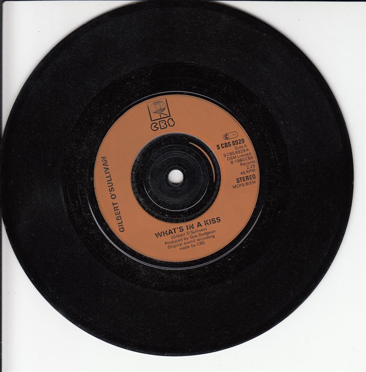 Gilbert O'Sullivan - What's In A Kiss (UK)