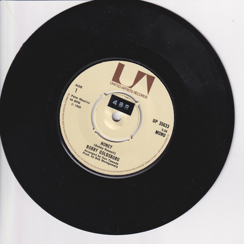 Bobby Goldsboro – Honey (UK)