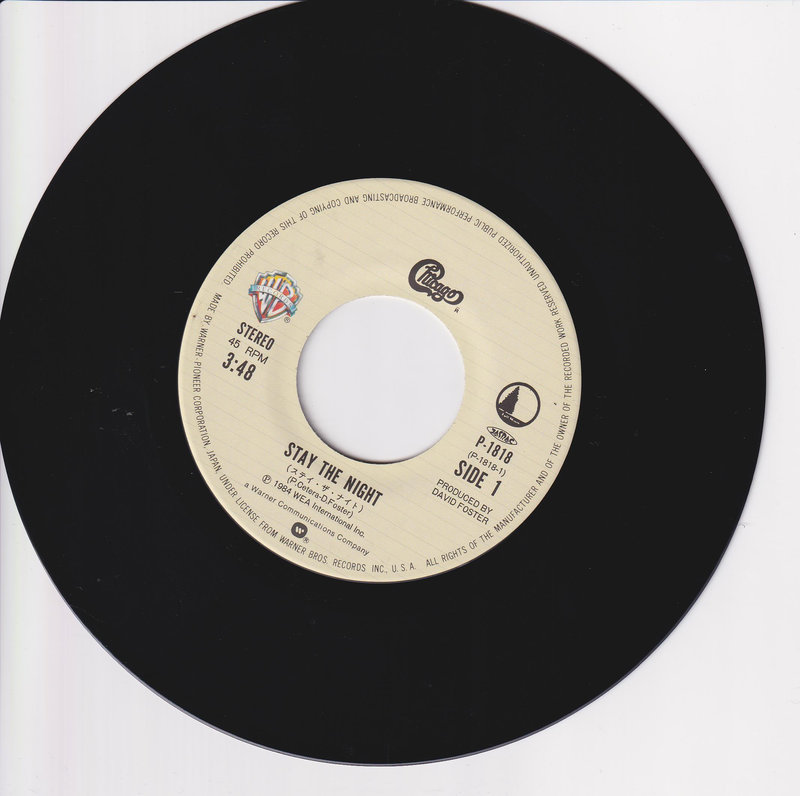 Chicago – Stay The Night (Japan)