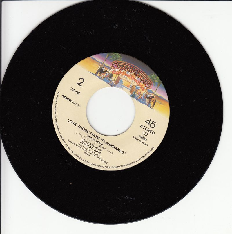 Irene Cara – Flashdance... What A Feeling (Japan)