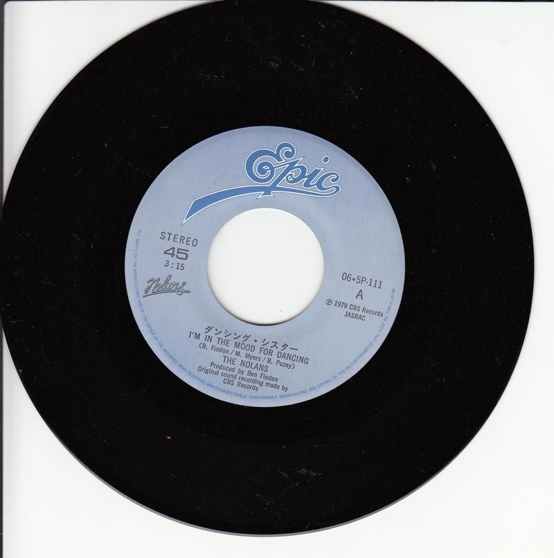 The Nolans - I'm In The Mood For Dancing (Japan)