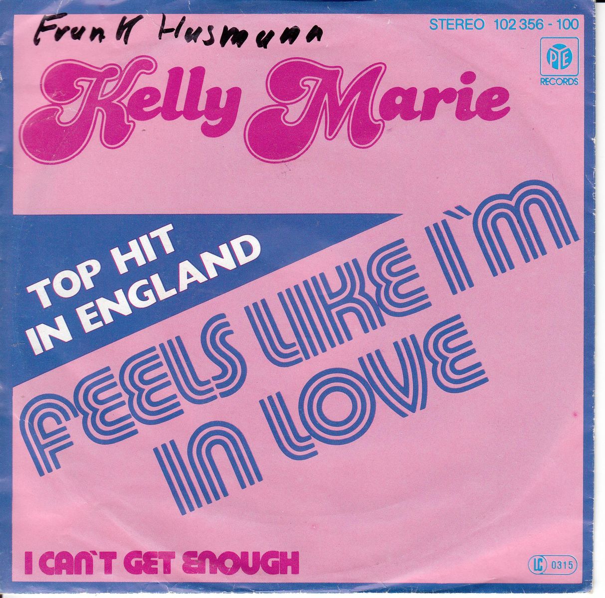 Kelly Marie - Feels Like I'm In Love