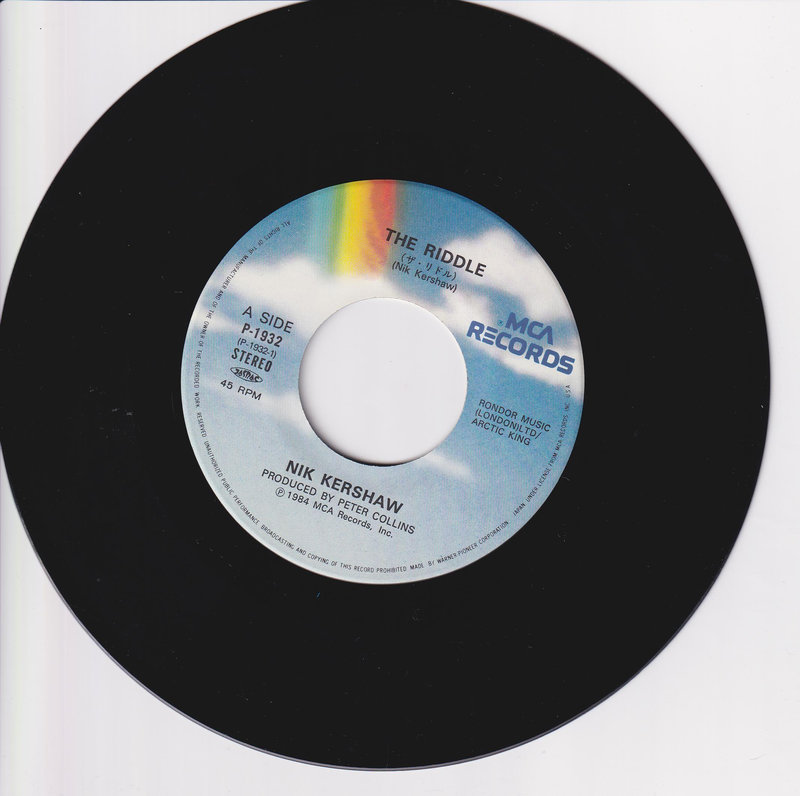 Nik Kershaw – The Riddle (Japan)
