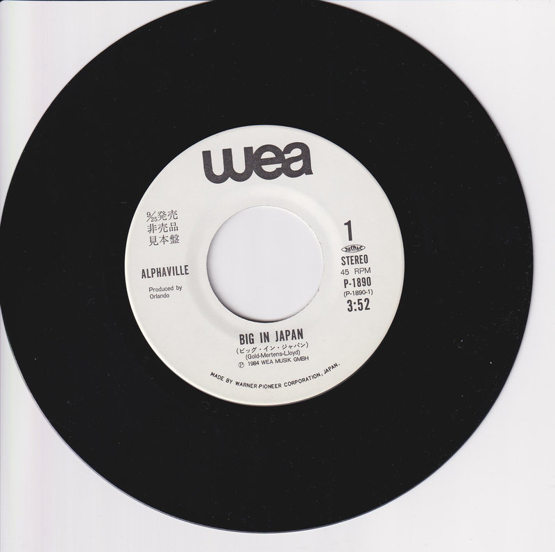 Alphaville - Big In Japan (Promo) (Japan)