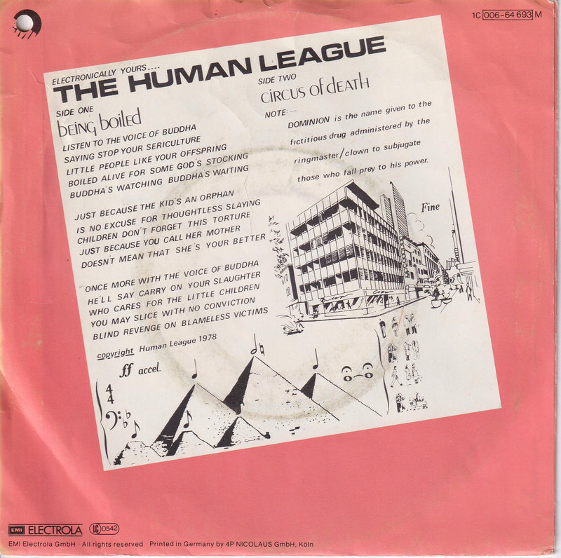 The Human League – Being Boiled
