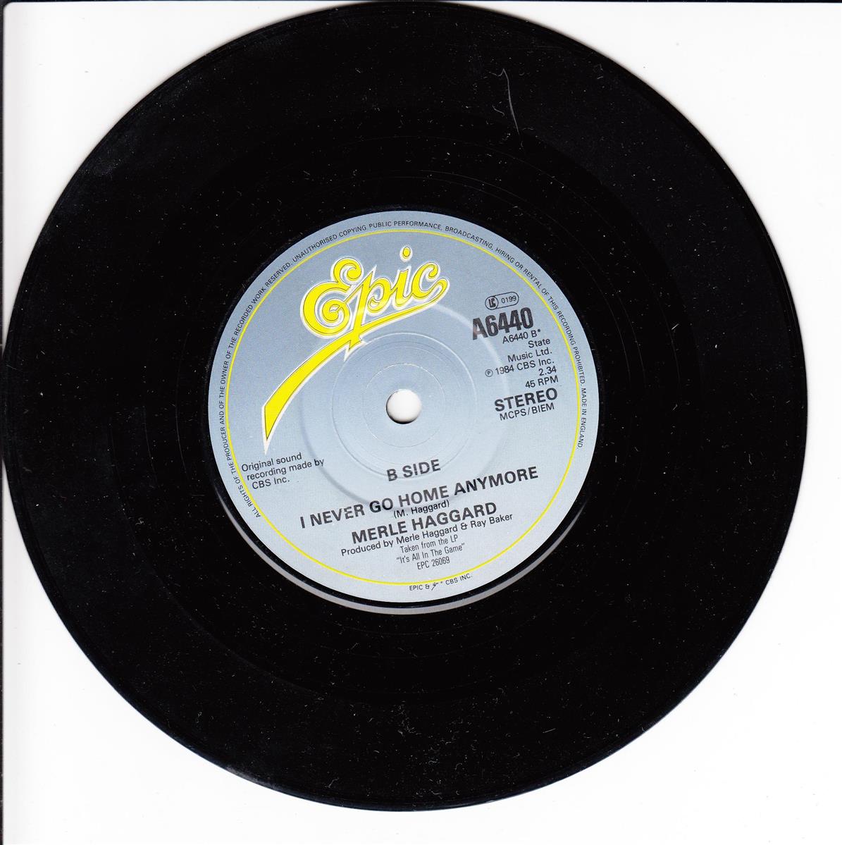 Merle Haggard - Natural High (UK)