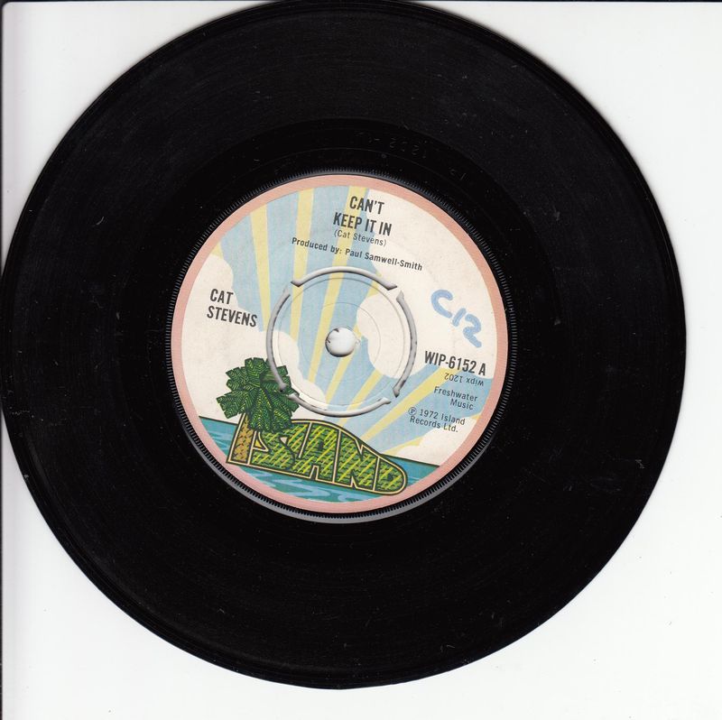 Cat Stevens – Can't Keep It In (UK)