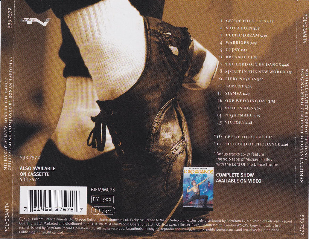 Ronan Hardiman – Michael Flatley's Lord Of The Dance (USA)