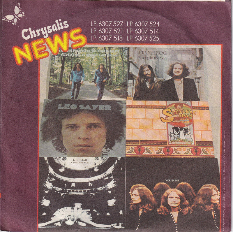 Leo Sayer – Long Tall Glasses