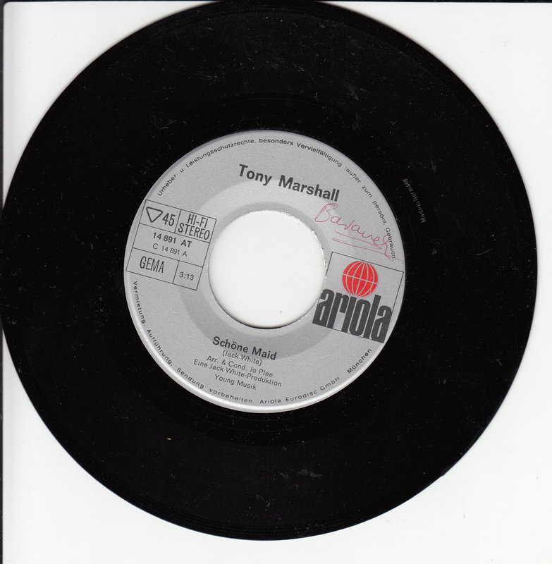 Tony Marshall – Schöne Maid