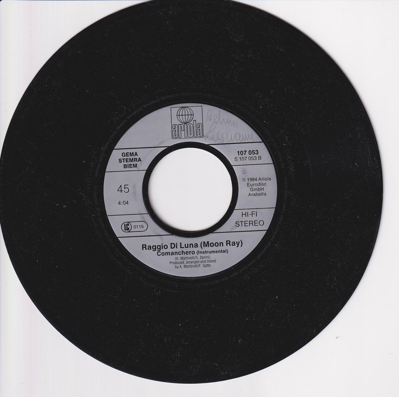 Raggio Di Luna (Moon Ray) – Comanchero
