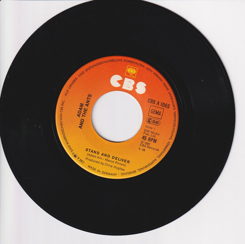 Adam And The Ants – Stand & Deliver!