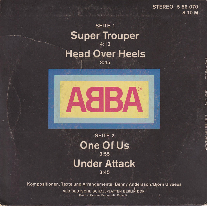 ABBA - Amiga Quartett (DDR)