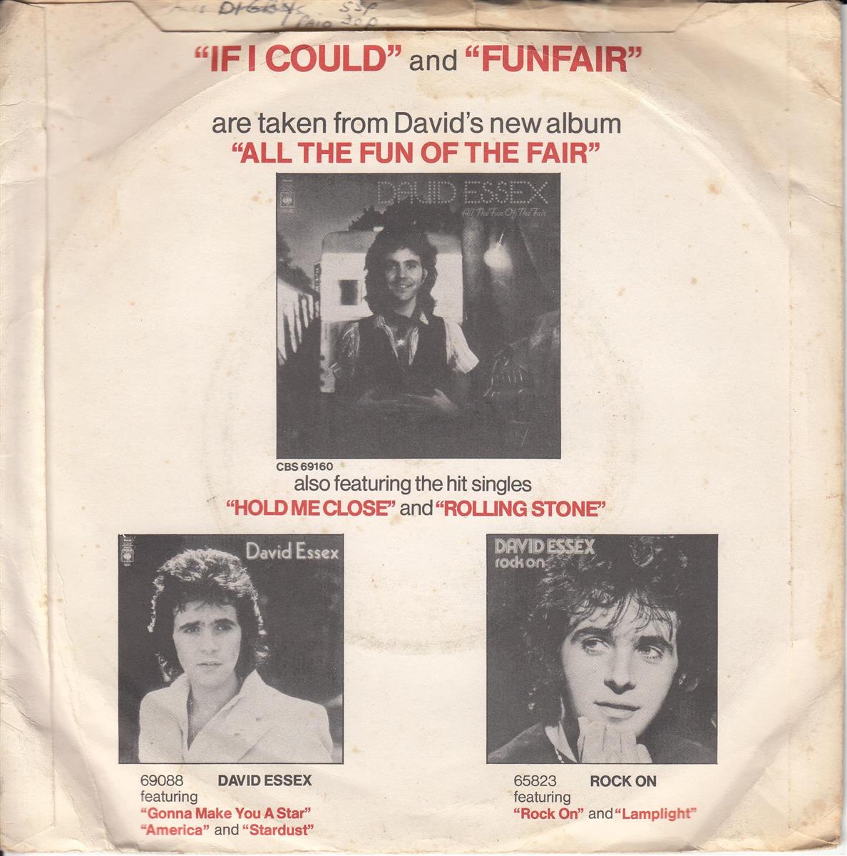 David Essex - If I Could (UK)