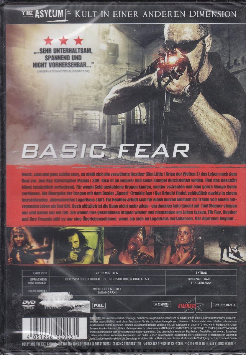 Basic Fear (DVD)