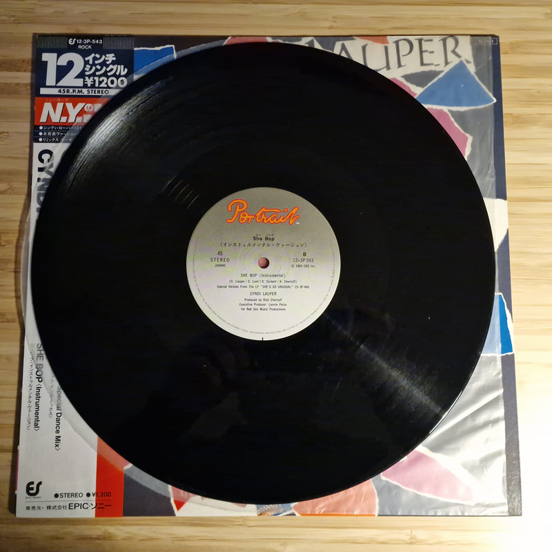 Cyndi Lauper - She Bop (Japan)