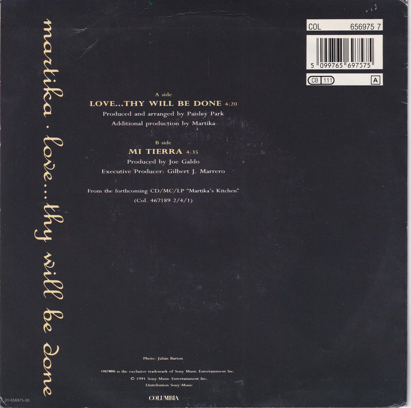 Martika – Love...Thy Will Be Done