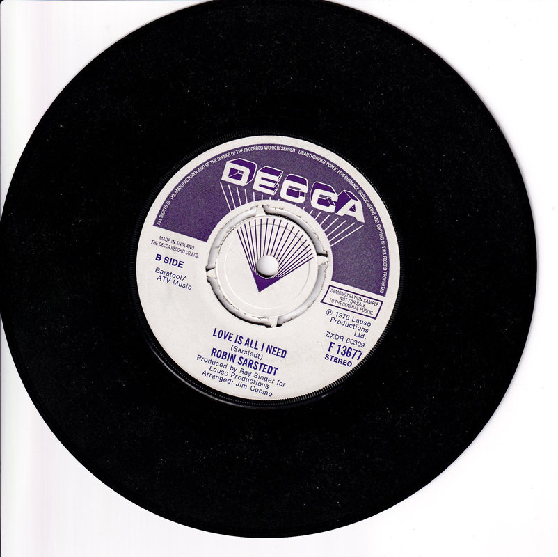 Robin Sarstedt – Sitting In Limbo (Promo) (UK)