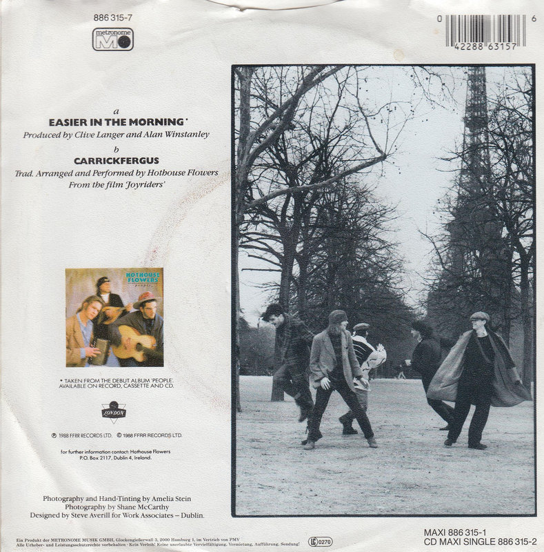 Hothouse Flowers – Easier In The Morning
