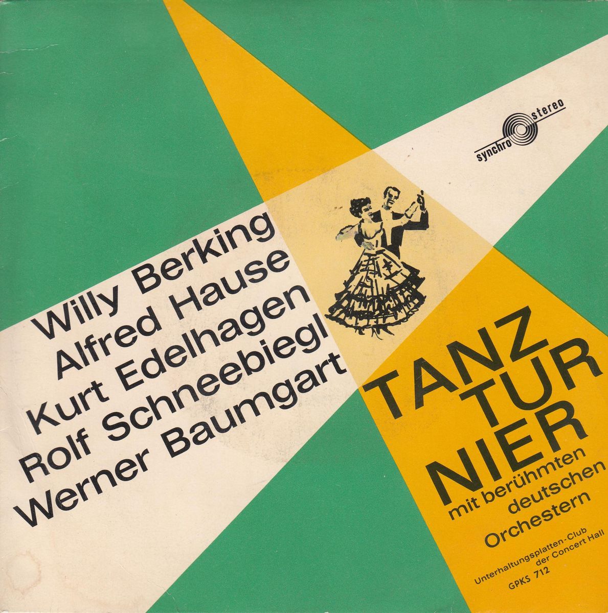 Various - Tanzturnier Mit Berühmten Deutschen Orchestern