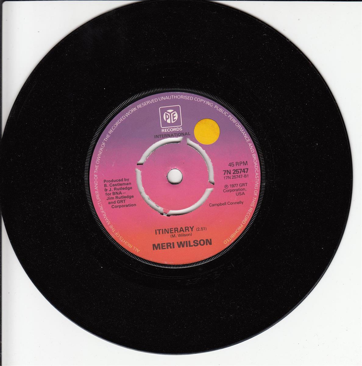 Meri Wilson - Telephone Man (UK)