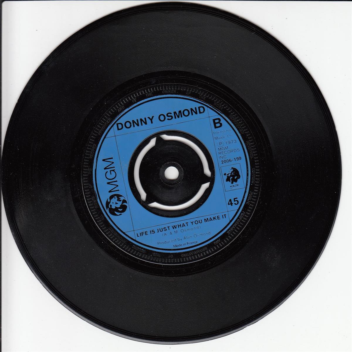 Donny Osmond - The Twelfth Of Never (UK)