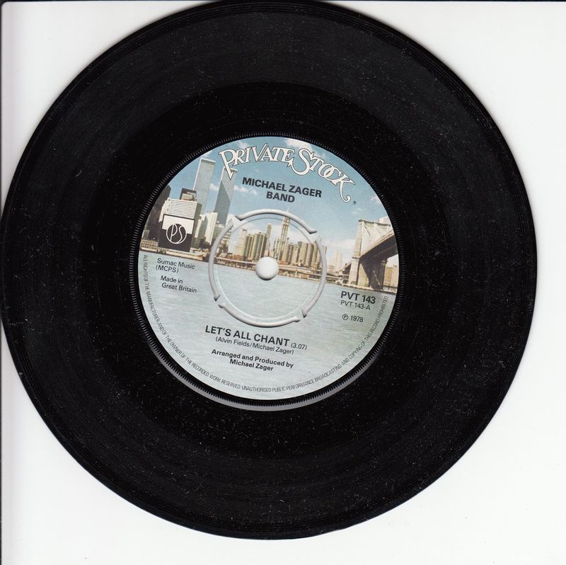 Michael Zager Band -  Let's All Chant (UK)