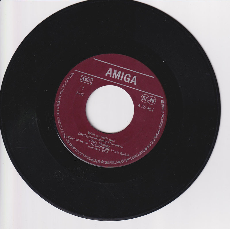 Peter Maffay – Weil Es Dich Gibt (DDR)