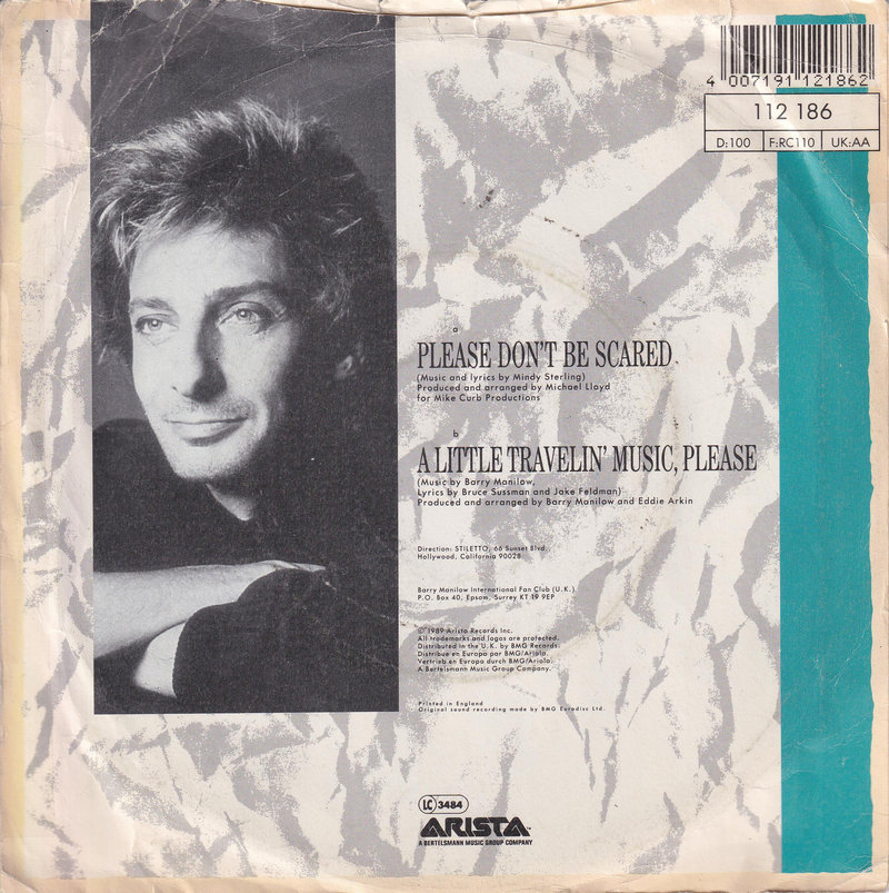 Barry Manilow – Please Don't Be Scared