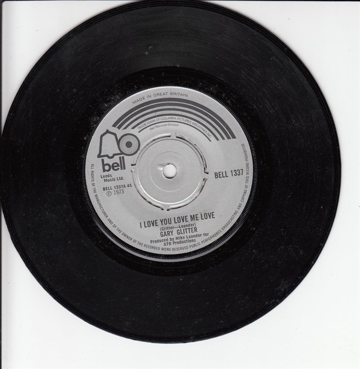 Gary Glitter - I Love You Love Me Love (UK)