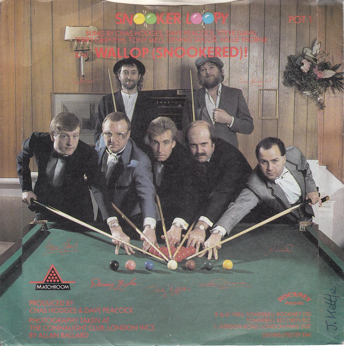 The Matchroom Mob With Chas And Dave - Snooker Loopy (UK)