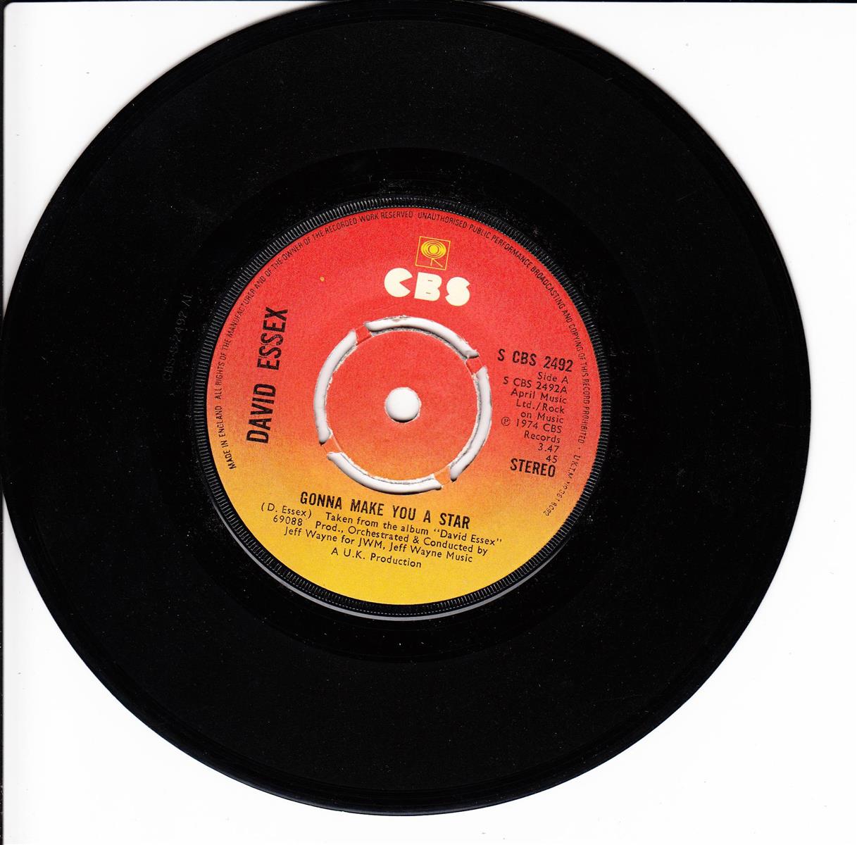 David Essex - Gonna Make You A Star (UK)
