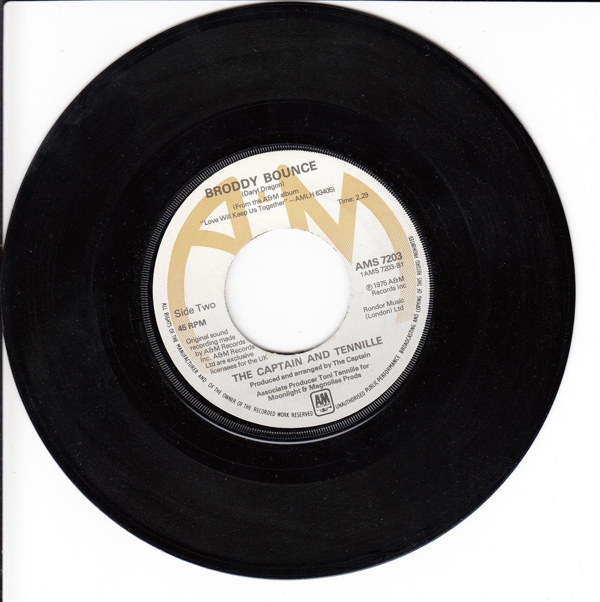 The Captain And Tennille - The Way I Want To Touch You (UK)