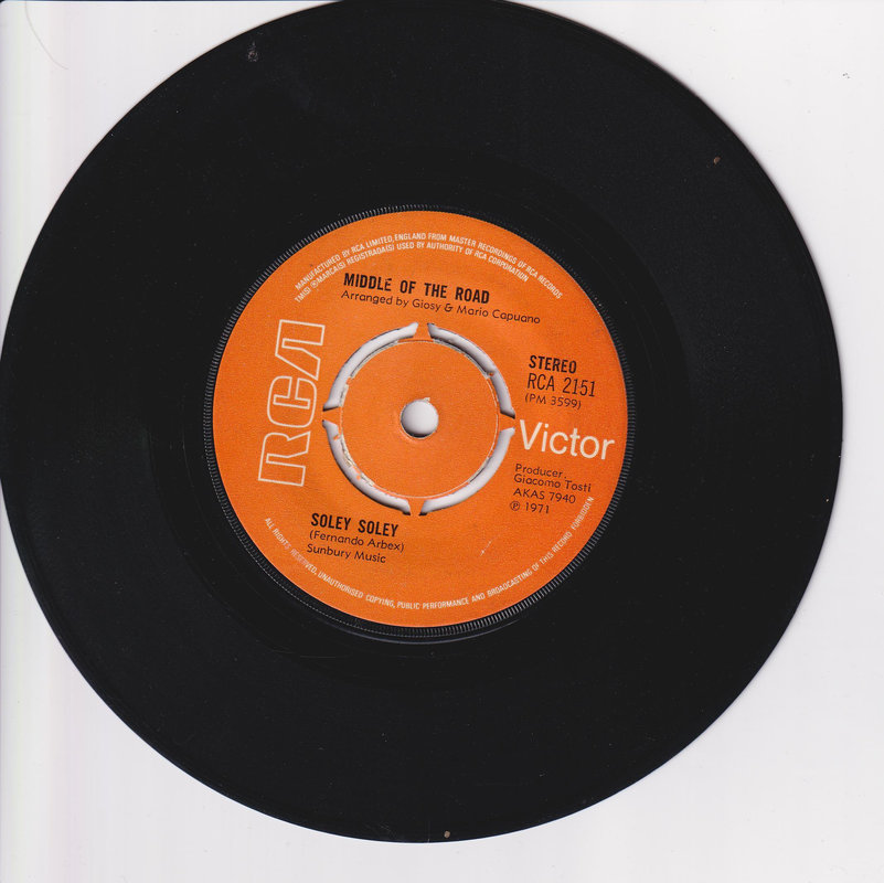 Middle Of The Road – Soley Soley (UK)