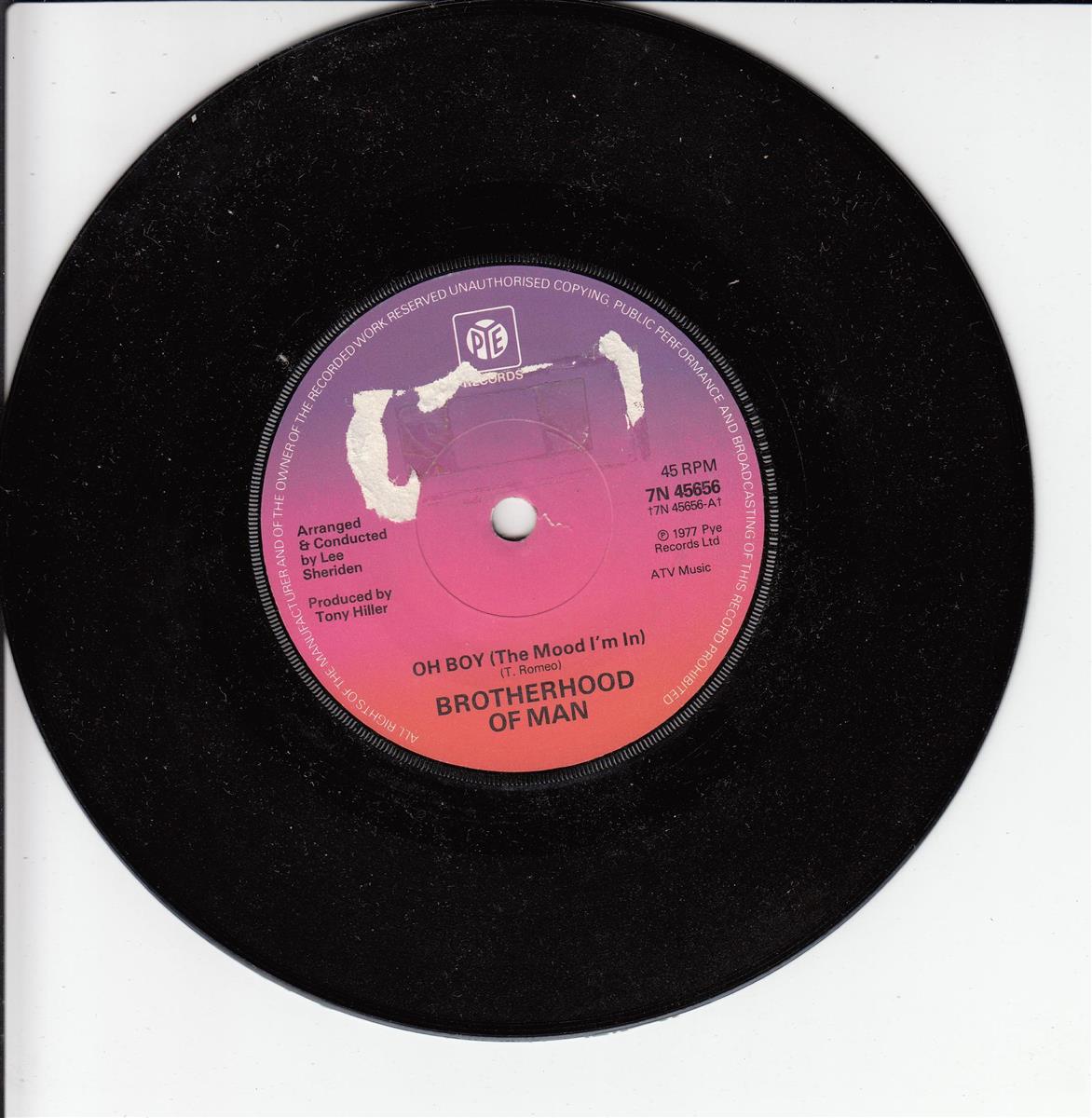 Brotherhood Of Man - Oh Boy (The Mood I'm In) (UK)