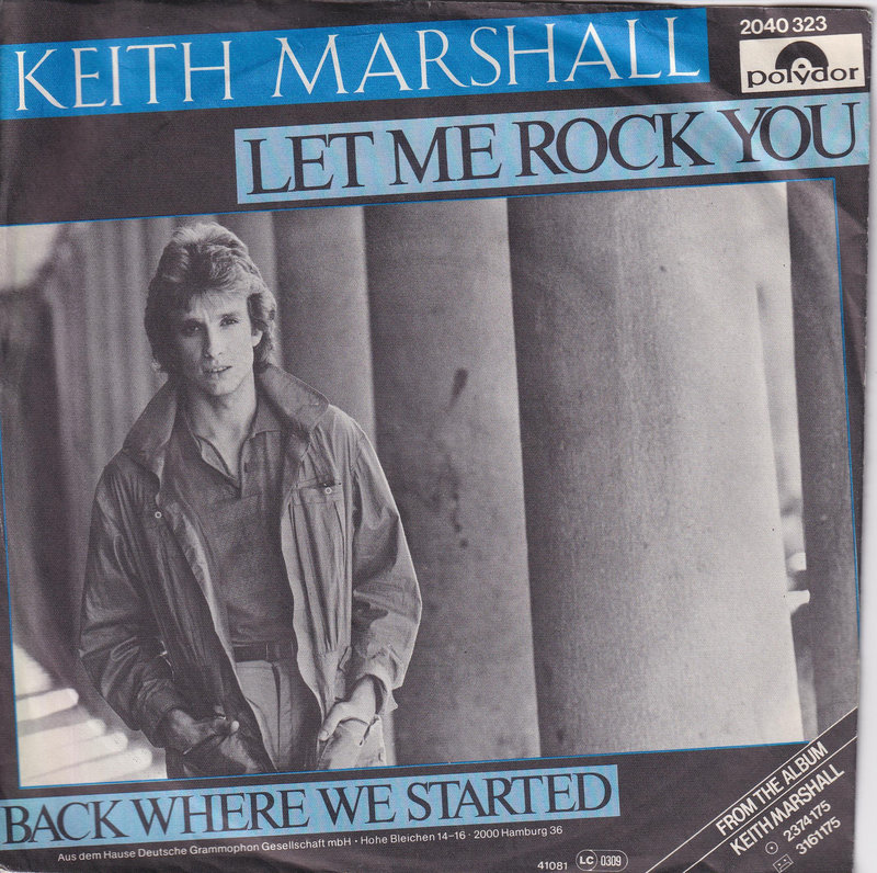 Keith Marshall – Let Me Rock You