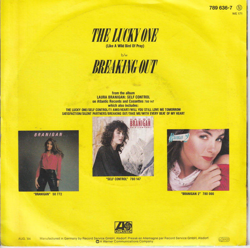 Laura Branigan – The Lucky One (Like A Wild Bird Of Pray)