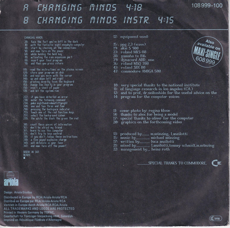 16 Bit – Changing Minds