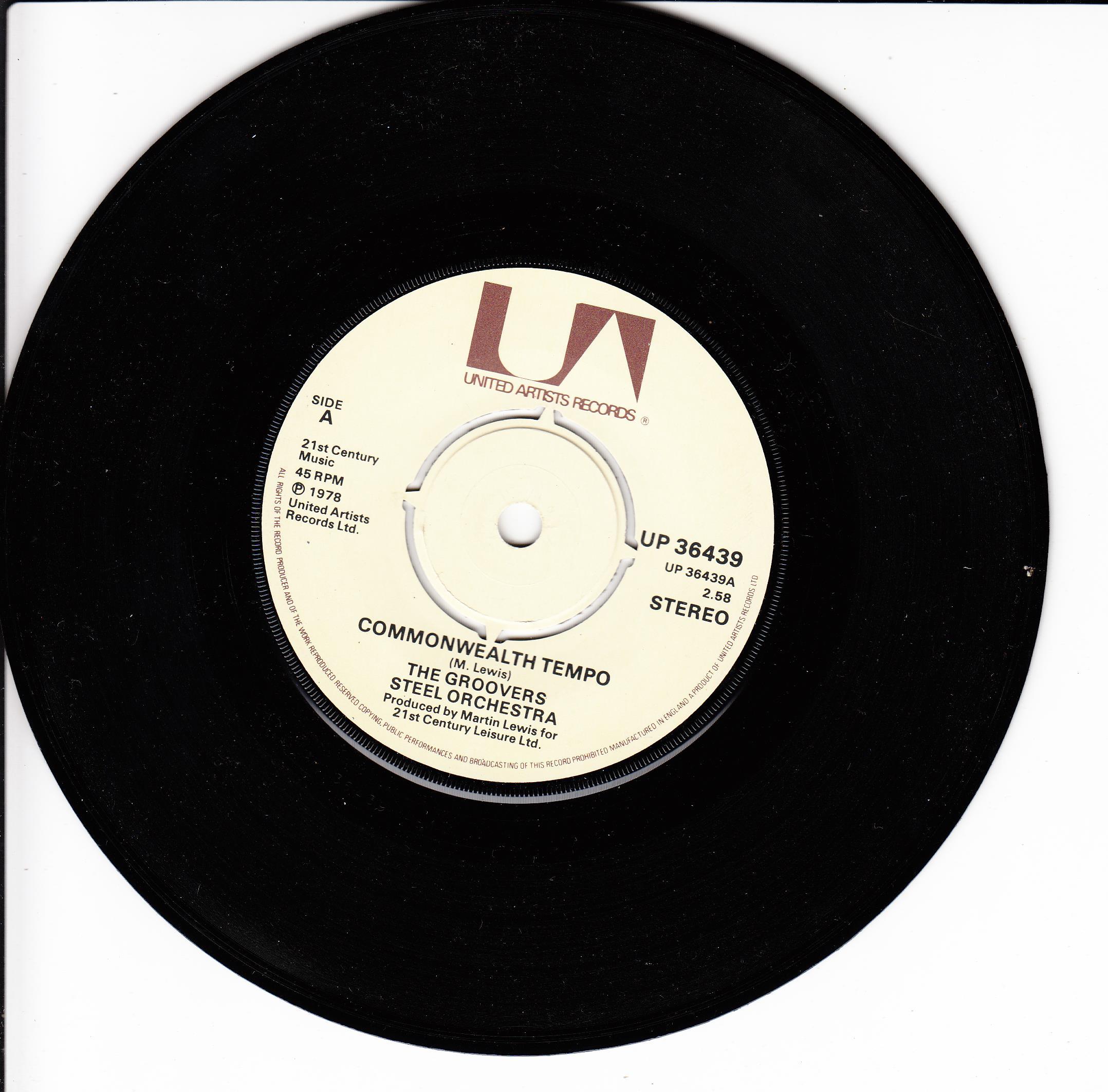Groovers Steel Orchestra - Commonwealth Tempo (UK)