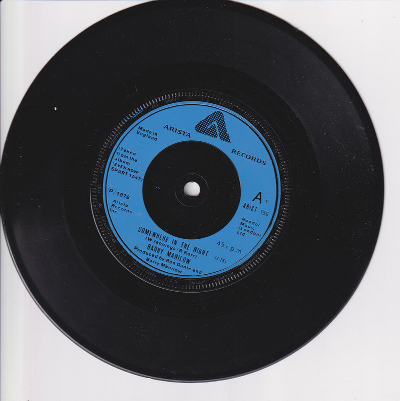Barry Manilow – Somewhere In The Night (UK)