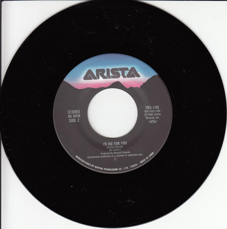 Air Supply – Lonely Is The Night (Japan)