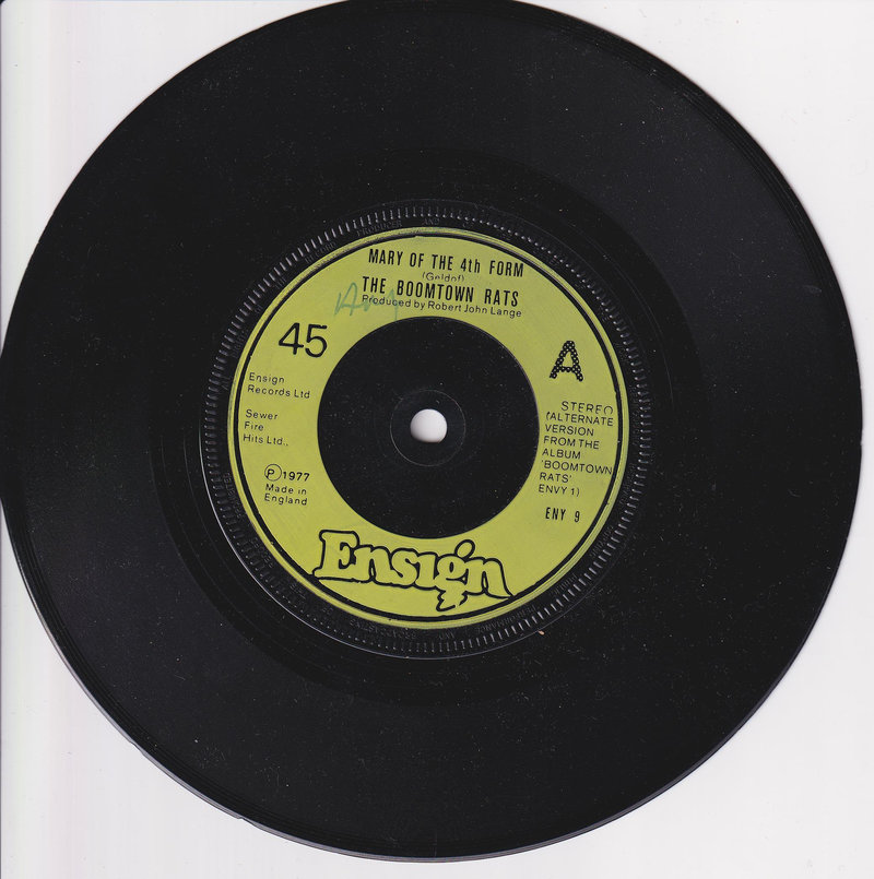 The Boomtown Rats – Mary Of The 4th Form (UK)