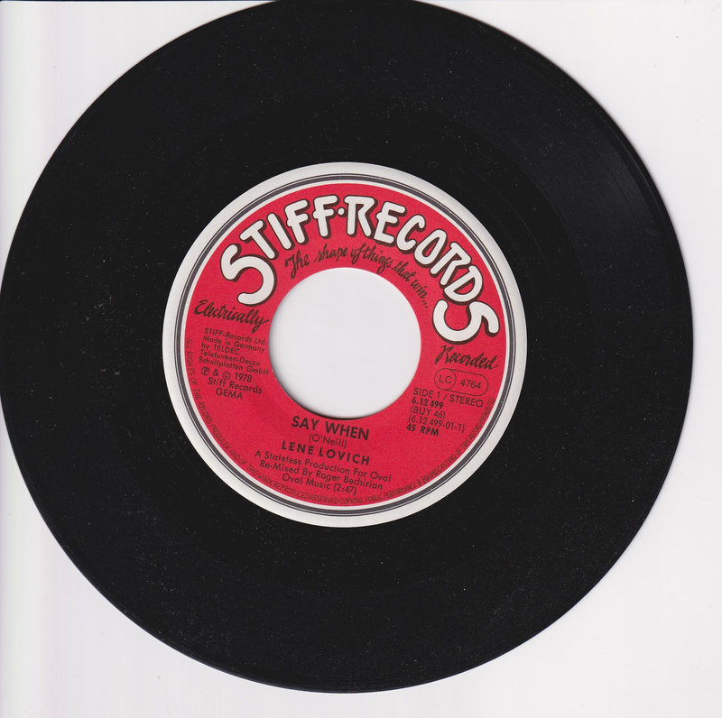Lene Lovich – Say When
