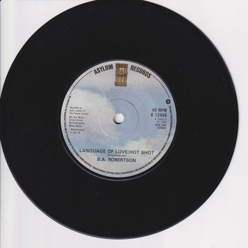 B. A. Robertson – To Be Or Not To Be (UK)