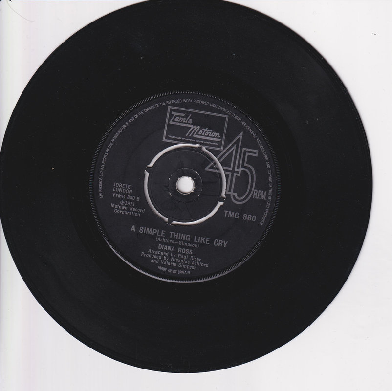 Diana Ross – All Of My Life (UK)