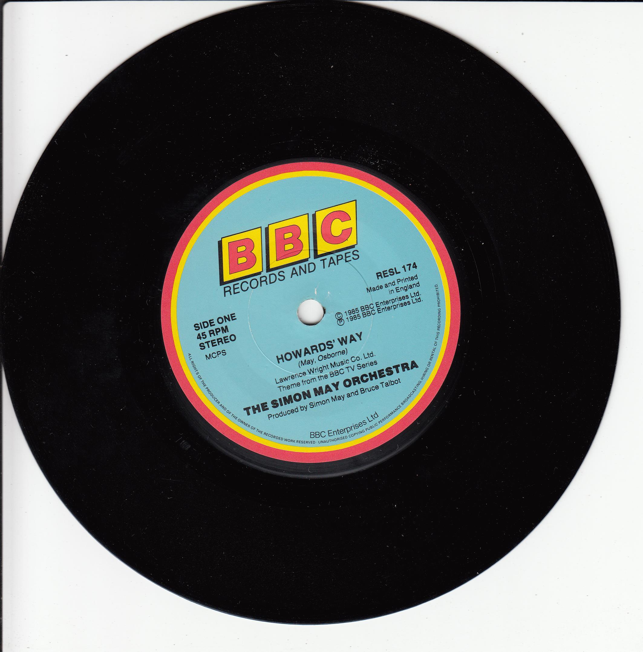 The Simon May Orchestra - Howards' Way (UK)
