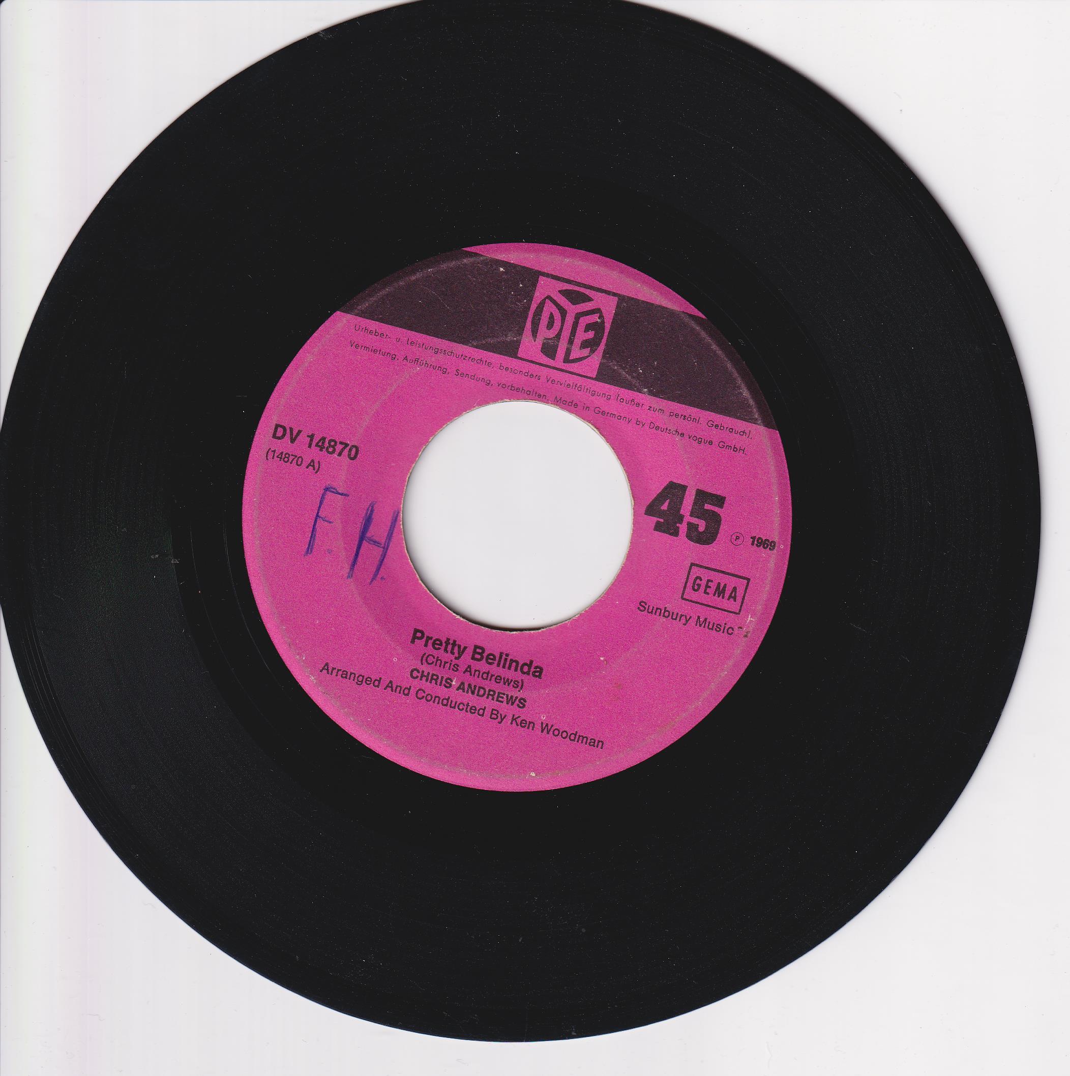 Chris Andrews – Pretty Belinda