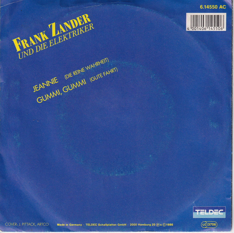 Frank Zander – Jeannie (Die Reine Wahrheit)
