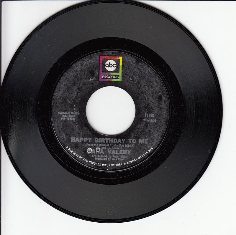 Dana Valery – Happy Birthday To Me (USA)