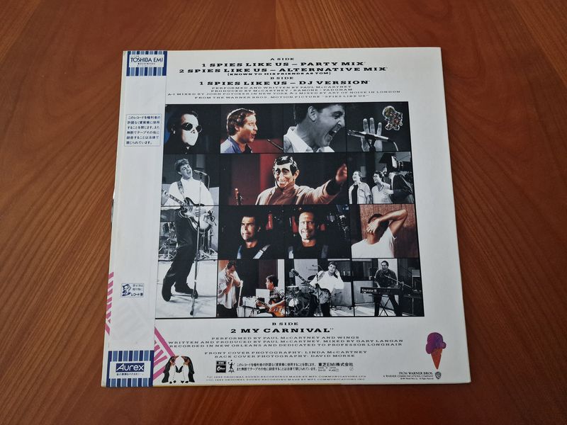 Paul McCartney - Spies Like Us (Japan)